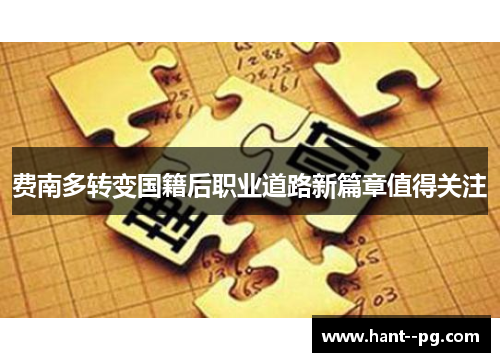 费南多转变国籍后职业道路新篇章值得关注 费南多转变国籍后职业道路新篇章值得关注